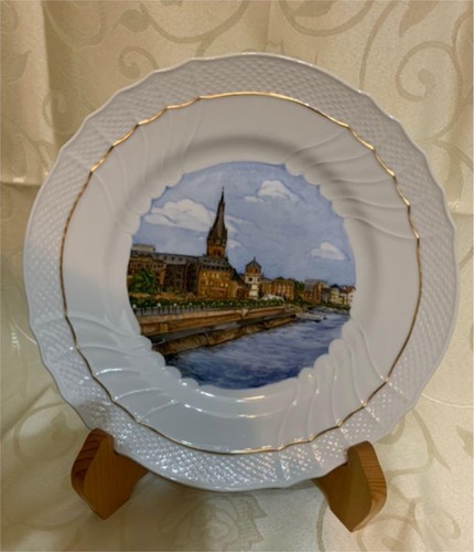Assiette luxe paysage - luxe,
