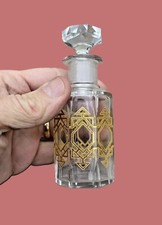 Superbe flacon parfum en cristal Baccarat.