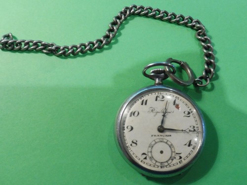 Ancienne montre gousset métal - montre,