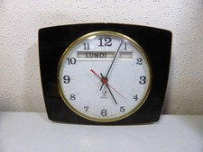 OLD PENDULE Formica JAZ MURALE  vintage  1950/1960 Made in France