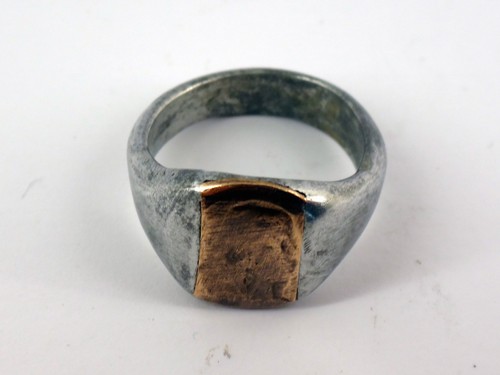 Bague poilu guerre - bague, de