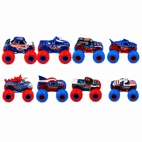 Monster jam stars stripes - stars, &