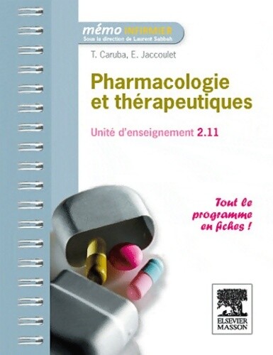 Pharmacologie - , et