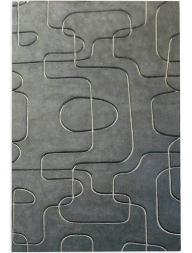 Tapis contemporain touffeté