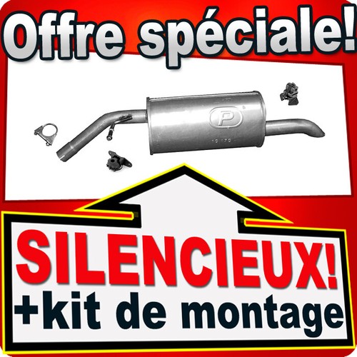Silencieux arriere pour - arriere,