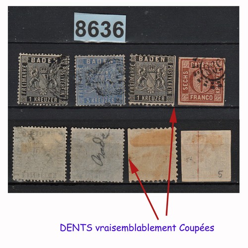 8636 allemagne bade 10 ob - allemagne, &