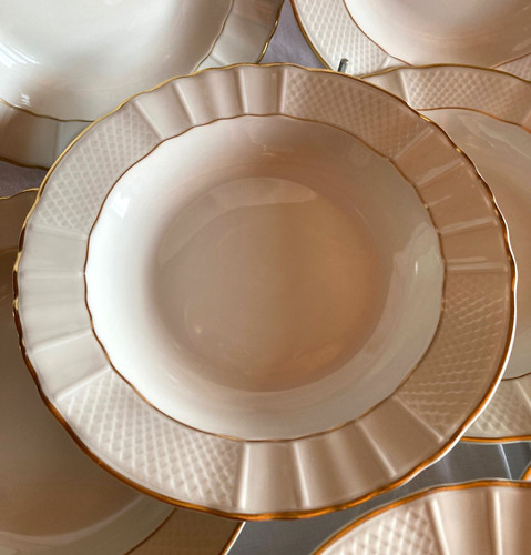 Assiettes soupe en - à,