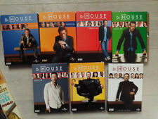 lot coffrets série tv DR HOUSE saison 1 2 3 4 5 7 8 en dvd TBE