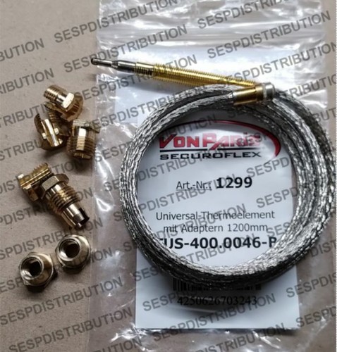 Thermocouple souple 120 von - souple, cm