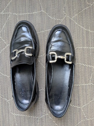 Mocassins noirs texto taille - mocassins,