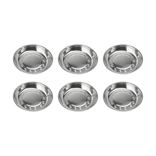 Pcs plaques inox - inox, assiette