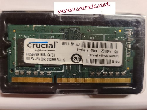 Mémoire ddr3l crucial - crucial, 2