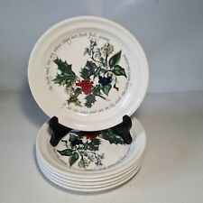 🔅 PORTMEIRION "the Holly & the Ivy"  1 assiettes plate en faience houx noel