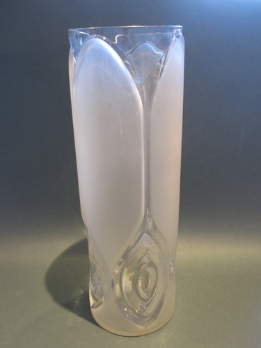 Très beau vase haut - en, verre