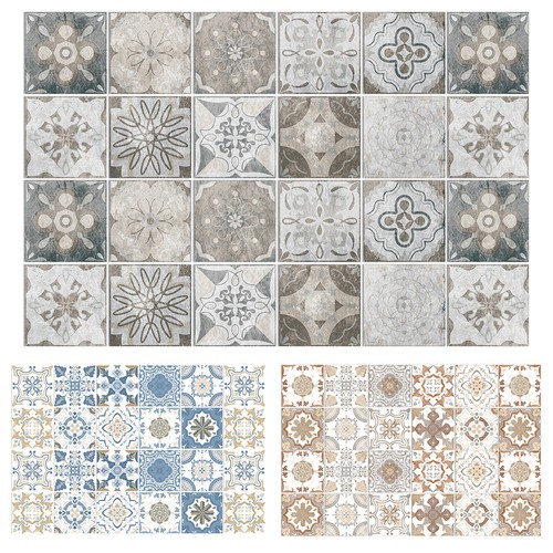 Autocollants carrelage porte - carrelage,