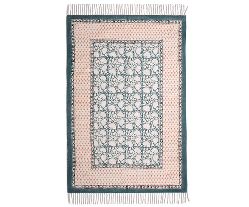 Tapis rectangle coton 100 - rectangle,