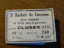 PIECE HORLOGERIE MONTRE CLUSES