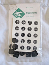 SERIE 20 DECALS INSTRUMENT TABLEAU DE BORD POUR AUTO MOTO AVION DIAMETRE 12mm