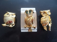 Lot de 3  BROCHES en forme de