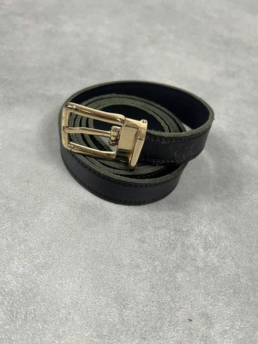 Ceinture cuir noir - , vintage