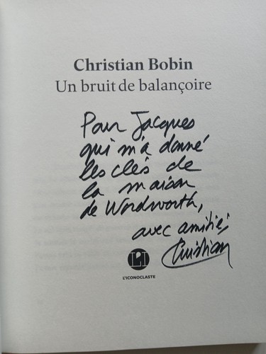 Christian bobin bruit de - bobin,