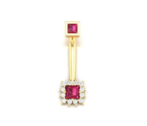 Piercing nombril anneau