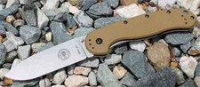 Couteau ESEE Avispa Coyote Brown Blade Acier AUS-8 Manche FRN BRK1301CB