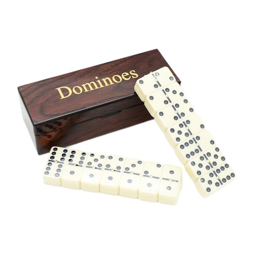 Jeu dominos - jeu, de