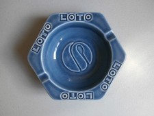 Cendrier loto faïence - de, gien