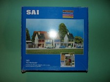 SAI maquette à monter 4 maisons de ville avec magasins 183 NEUF et RARE