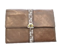 Très Beau Porte Feuille Pochette Cuir Dior Vintage Tbe
