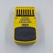 Behringer EQ700 - Pédale D'Égaliseur Graphique Pour Guitare