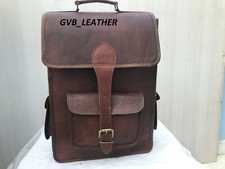 18 " Homme Cuir Vintage
