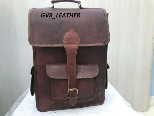 Homme cuir vintage - ",