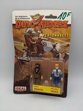 Dino Riders Personnages Rulon Demon Dino-Rider Nova Ideal 91-515 1987 Tyco