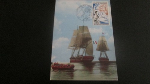 Carte postale premier jour - carte,