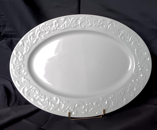 Grand plat ovale porcelaine - grand,