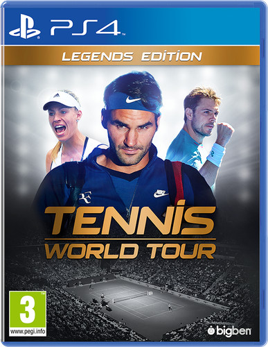 Tennis world tour - tennis, legends
