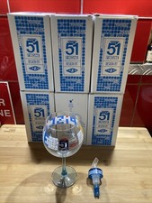 RARE 6 VERRES  PASTIS 51