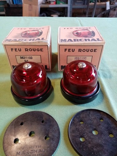 Paire feux rouge marchal - feux,