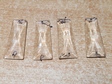 1 PAMPILLE ANCIENNE CRISTAL VERRE lustre au choix parmi 6     haut : 6,4 cm