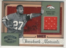 2005 THROWBACK THREADS MATERIALS MARIECE CLARETT JERSEY