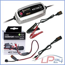 CTEK MXS 5.0 CHARGEUR DE BATTERIE CHARGEUR + CÂBLE BAGUE COMFORT INDICATOR 31816