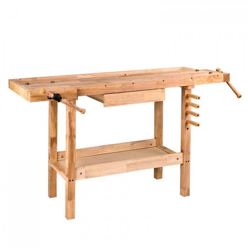 Etabli simple menuisier bois