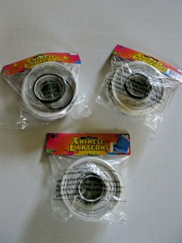 Lot packages 3 - packages, white