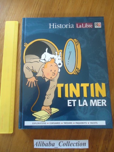 Livre tintin et - la, mer