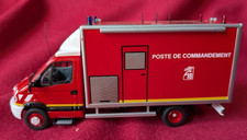 Renault master pompiers poste commandement NOREV 1/43 (vendu sans boite)