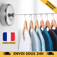 Corde à linge murale