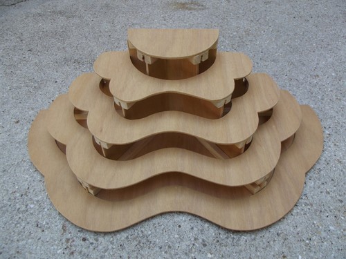 Presentoir etages etagere - presentoir, a