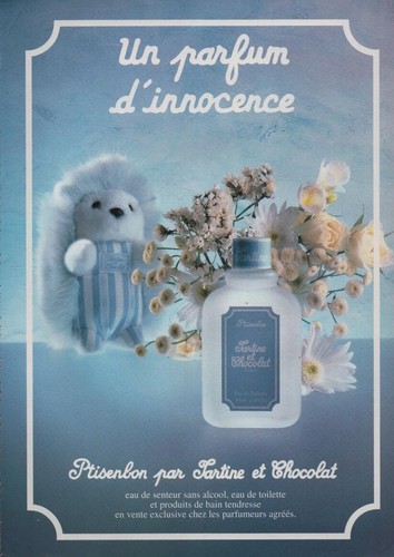 Publicité papier parfum - papier,